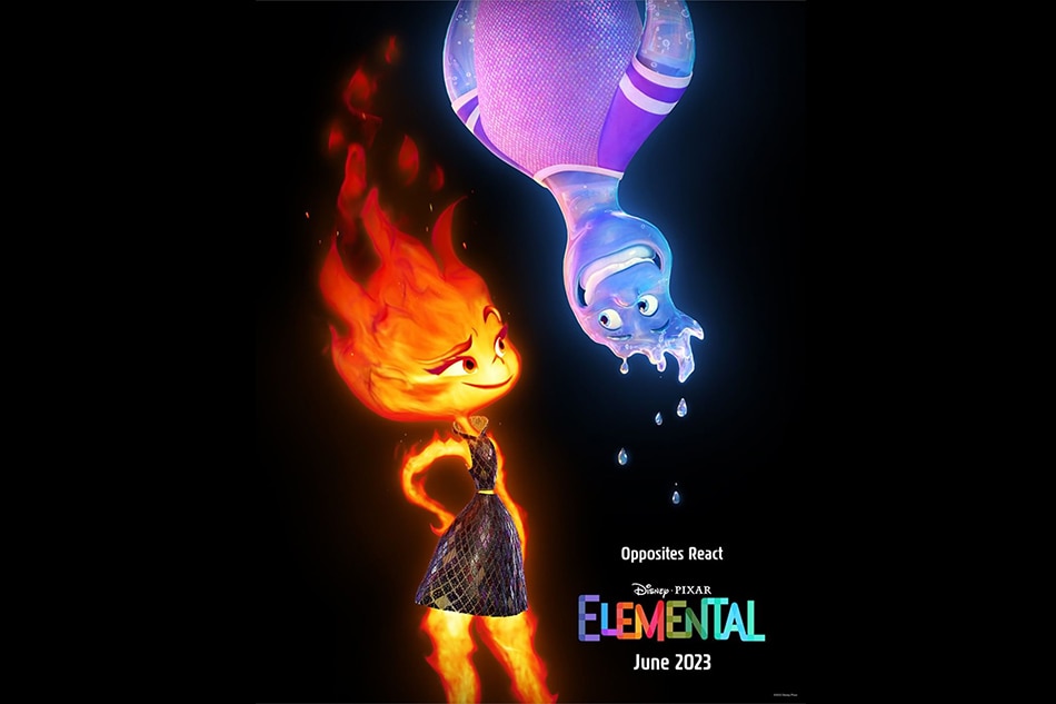 Opposites react in Disney Pixar's 'Elemental' teaser ABSCBN News