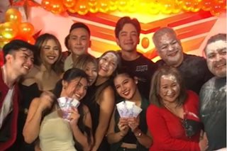 WATCH: 'Darna' cast, crew hold Christmas party