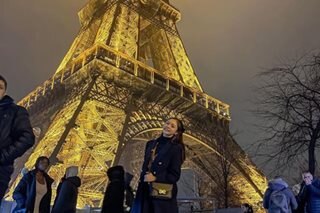 'It feels magical': Kim in awe of Eiffel Tower at night