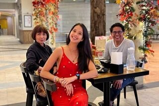 Amid rumored split, Maxene meets with husband's parents