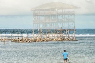 Lensman makes composite photo of ruined Siargao tower