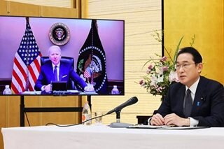 Biden, Japan's Kishida vow to 'push back' on China