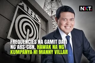 Frequencies ng ABS-CBN, hawak na ng kumpanya ni Villar 