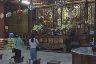 Mga temple, pamilihan pinupuntahan bago ang Chinese New Year