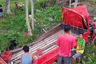 10 patay sa truck crash sa Zamboanga Del Norte