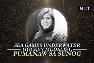  SEA Games underwater hockey medalist, pumanaw sa sunog
