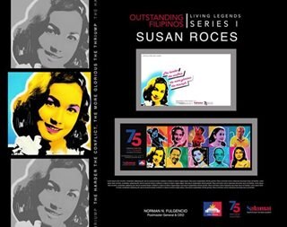 Susan, Vilma, Nora, Gloria binigyang-pugay sa commemorative stamps