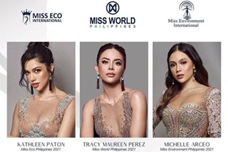 Miss World PH sends off Tracy Perez, 2 others to international pageants