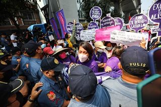 Marching on International Women's Day