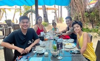 Aubrey Miles, family try living in Boracay for a month