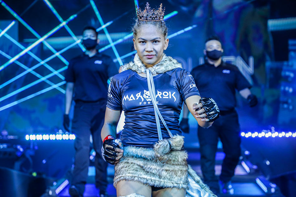 Filipina MMA star Denice Zamboanga. Handout photo.