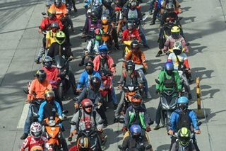 'Isang beses na lang kumain': Riders nagtitipid dahil sa pagkalugi