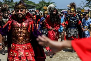 Moriones Festival's Via Crucis