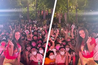 Kylie Verzosa hosts Leni-Kiko rally in Manila