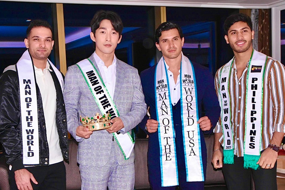 Reigning king of 'Man of the World' pageant crowned in Manila ABSCBN