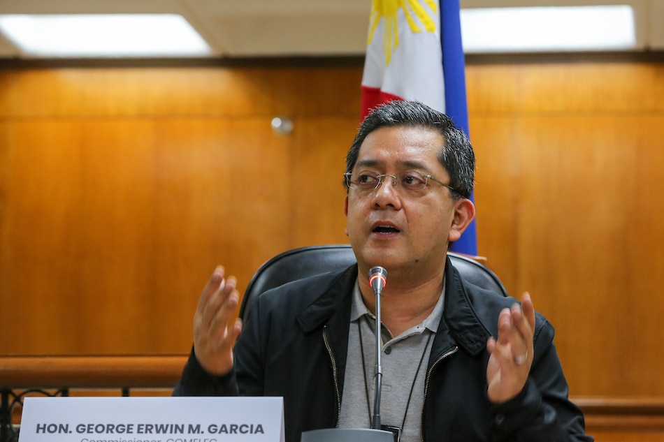 Commissioner George Erwin Garcia  ABS-CBN News
