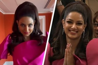 Harnaaz Sandhu graces Miss Universe PH interviews