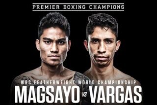 Boxing: Magsayo to defend WBC crown vs Vargas on July 9