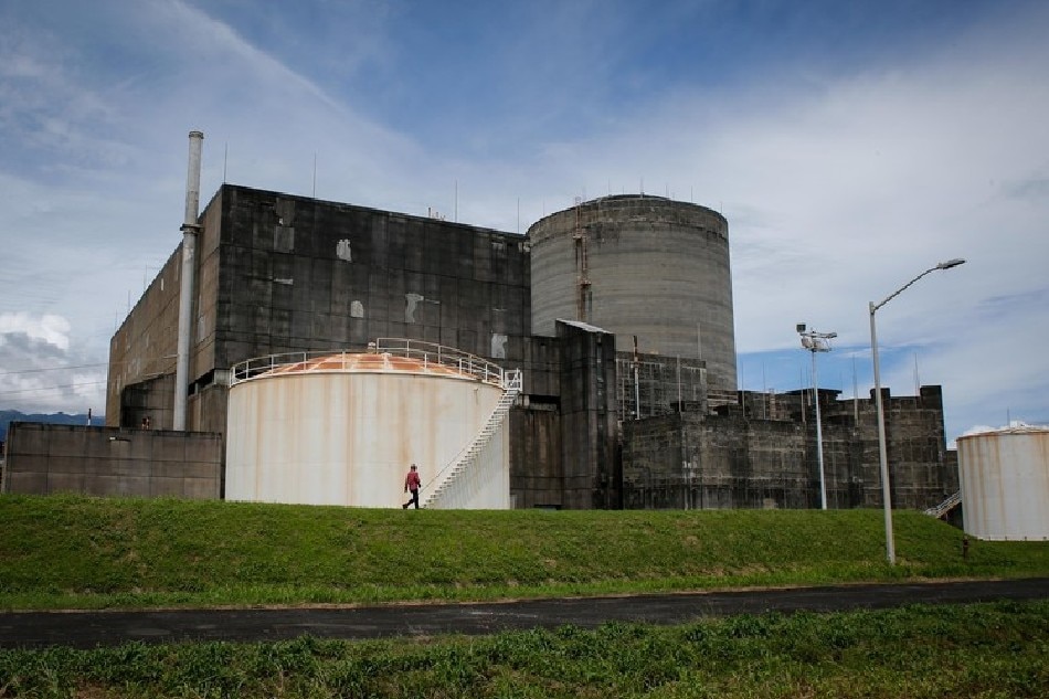 A photographer walks along the Bataan Nuclear Power Plant in Morong, Bataan Province, north of Manila, Sept. 16, 2016. Lawmakers visited the Bataan Nuclear Power Plant (BNPP) in a bid to look for alternative energy to help solve the shortage of power supply in the country. Mark R. Cristino, EPA/File 