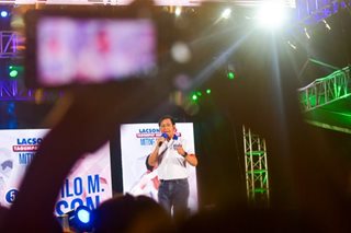 Lacson, allies, hold final #Halalan2022 rally in Cavite