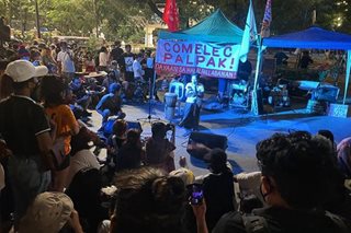Youth, activists stage protests at Liwasang Bonifacio
