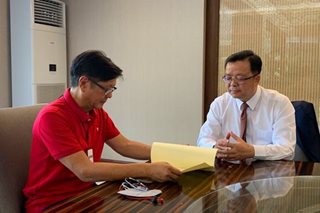 Chinese envoy makes courtesy visit to Marcos Jr. 