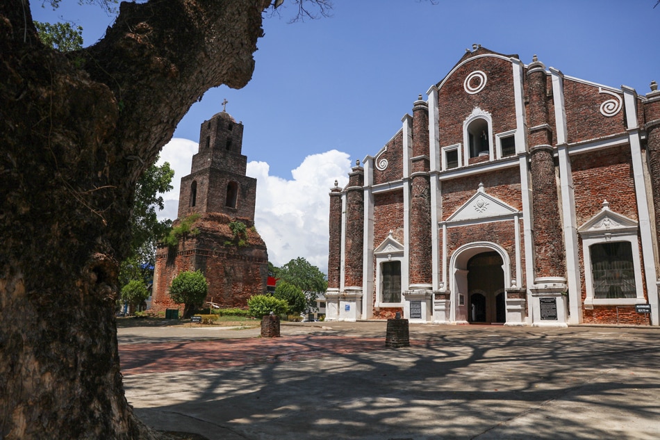 The Santa Monica Parish Church located in Sarrat, Ilocos Norte, the birthplace of former President Ferdinand Marcos Sr., in this photo taken on May 10, 2022. Jonathan Cellona, ABS-CBN News.