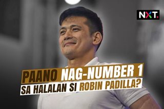 Paano nag-number 1 sa halalan si Robin Padilla? 