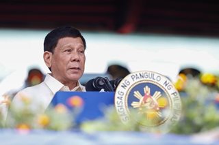 As term nears end, Duterte thanks those who 'believed' in him 