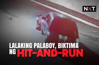 Lalaking palaboy, biktima ng hit-and-run