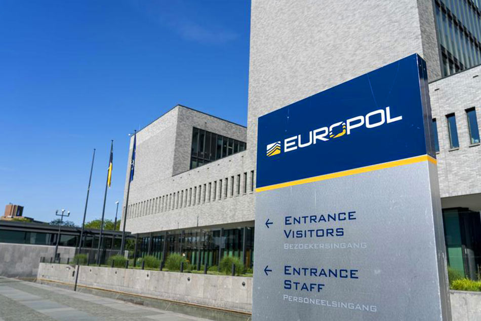 An exterior view of the Europol headquarters EPA-EFE/file