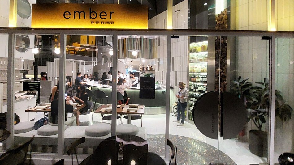 Ember by Josh Boutwood is located at the ground floor of Greenbelt 3. Jeeves de Veyra