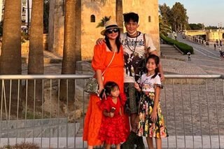 'We are complete': Robin Padilla joins family in Spain