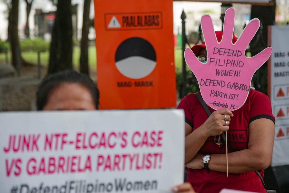 Women’s group Gabriela  ABS-CBN News/File