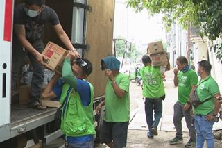 Mga tricycle driver na umaray nitong pandemya, hinatiran ng tulong