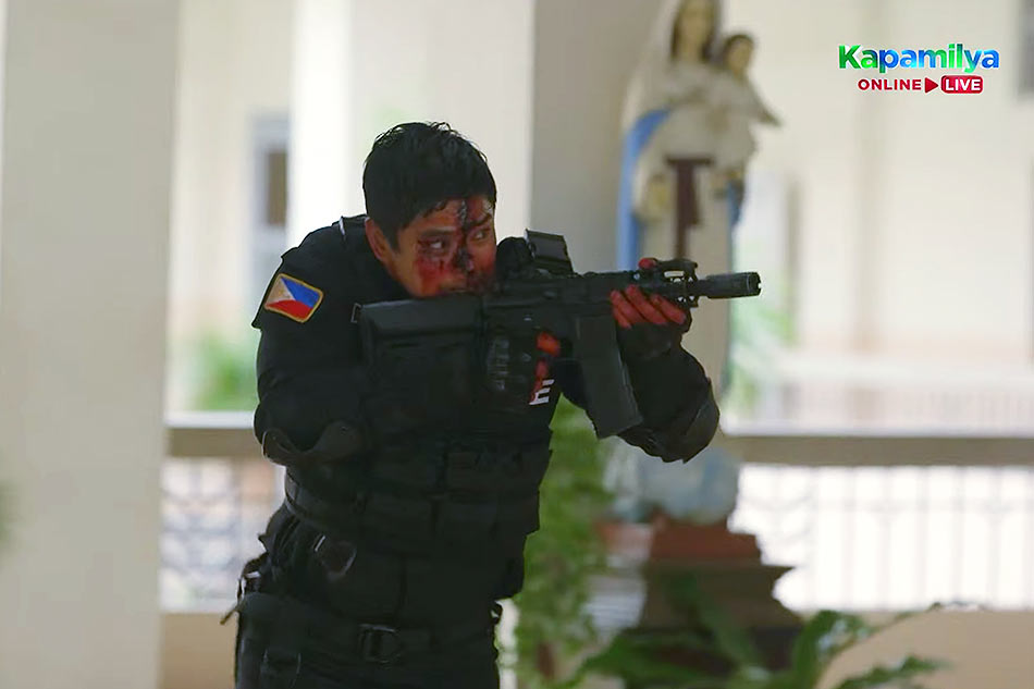 A bloodied Cardo  ABS-CBN