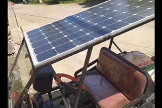 Solar-powered car sagot ng negosyante sa taas-presyo ng krudo