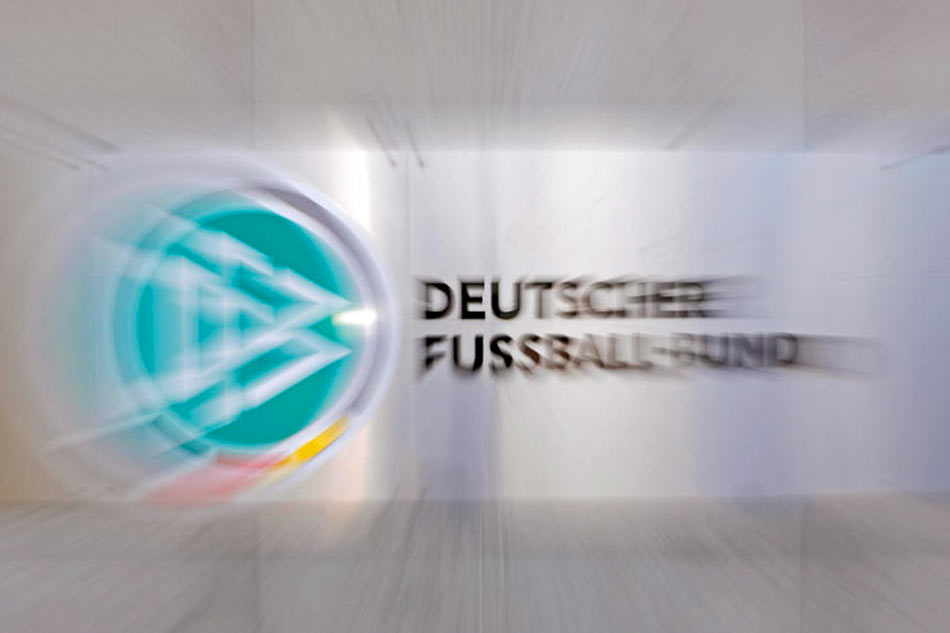 View of the logo of the German Football Association EPA-EFE/file