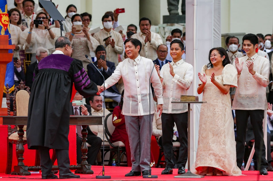 Ferdinand Marcos, Jr. inaugurated as 17th PH president 18