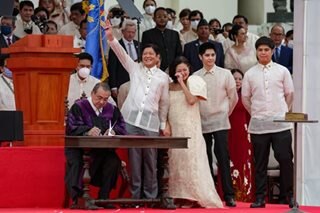 Ferdinand Marcos, Jr. inaugurated as 17th PH president