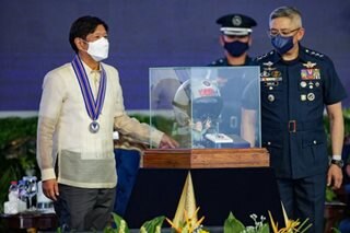 Marcos Jr. attends PAF 75th anniversary