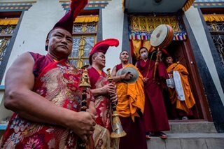 Exiled Tibetan monks celebrate Dalai Lama's birthday