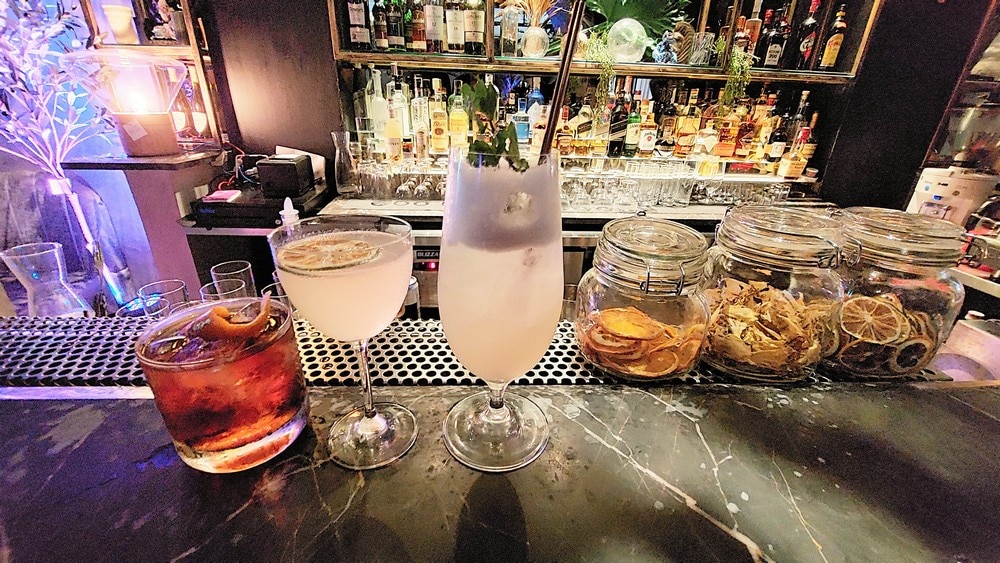 Cocktails at Kondwi. Jeeves de Veyra