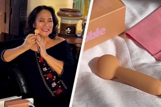 Gloria Diaz discovers new ‘toy’: ‘It vibrates very fine’