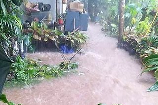 5 bahay nasira sa pagbaha sa Kidapawan