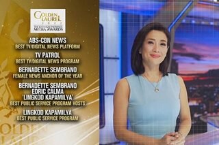 Ilang Kapamilya wagi sa 'Golden Laurel 2022' 