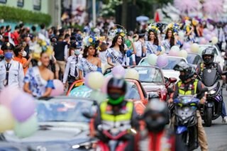 Bb. Pilipinas holds Grand Parade in Araneta