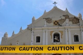 Earthquake-damaged Vigan Cathedral closed to public