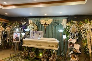 Guard na napatay sa ADMU shooting, pinarangalan ng PNP 