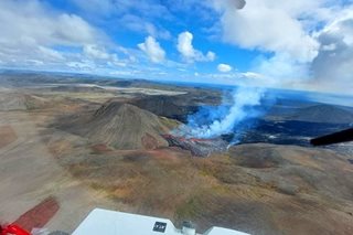 Iceland volcano erupts near capital